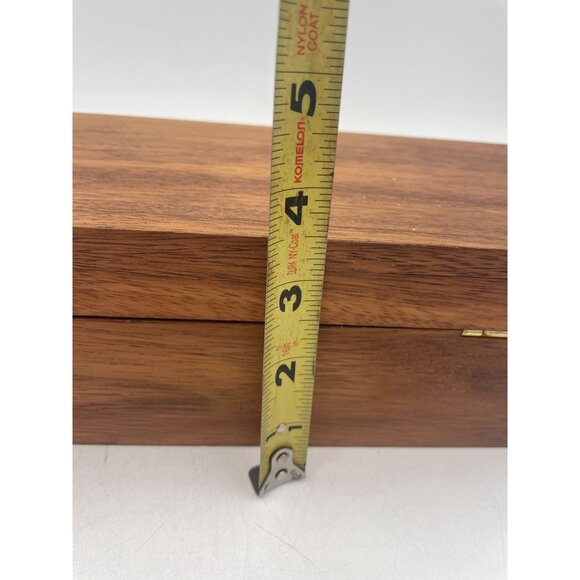 NapaStyle Acacia Wood Spice & Tea Box With Dividers - Picture 8 of 11